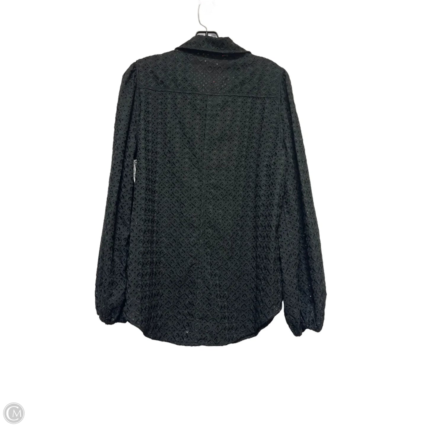 Top Long Sleeve Designer By Lilly Pulitzer In Black, Size: Xl