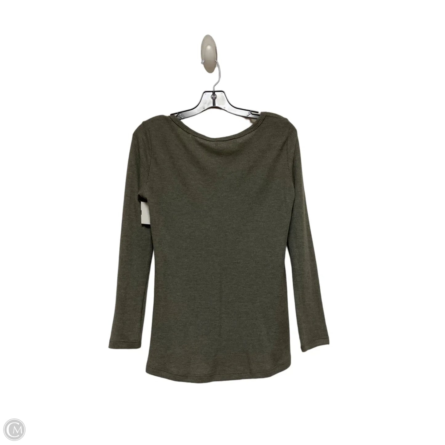 Top Long Sleeve Basic By Clothes Mentor In Grey, Size: S