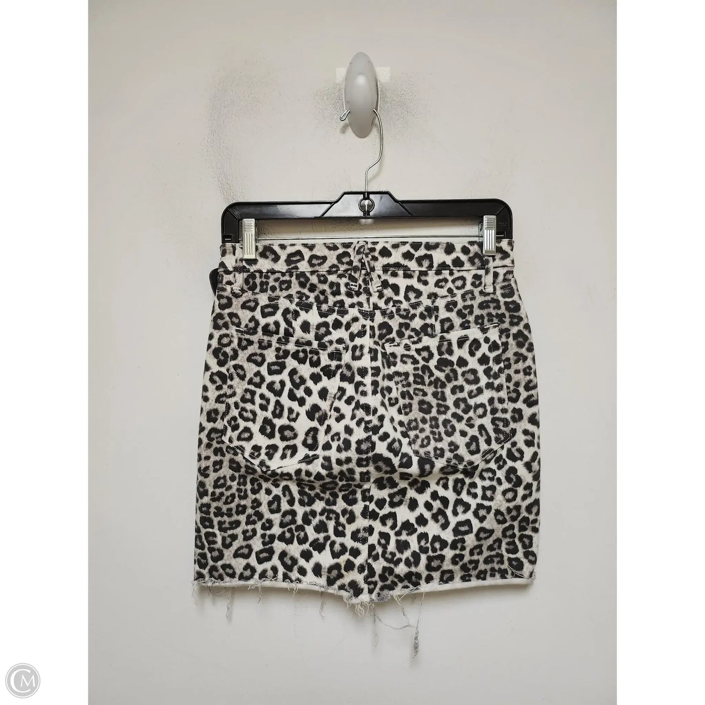 Skirt Mini & Short By Good American In Animal Print, Size: 4