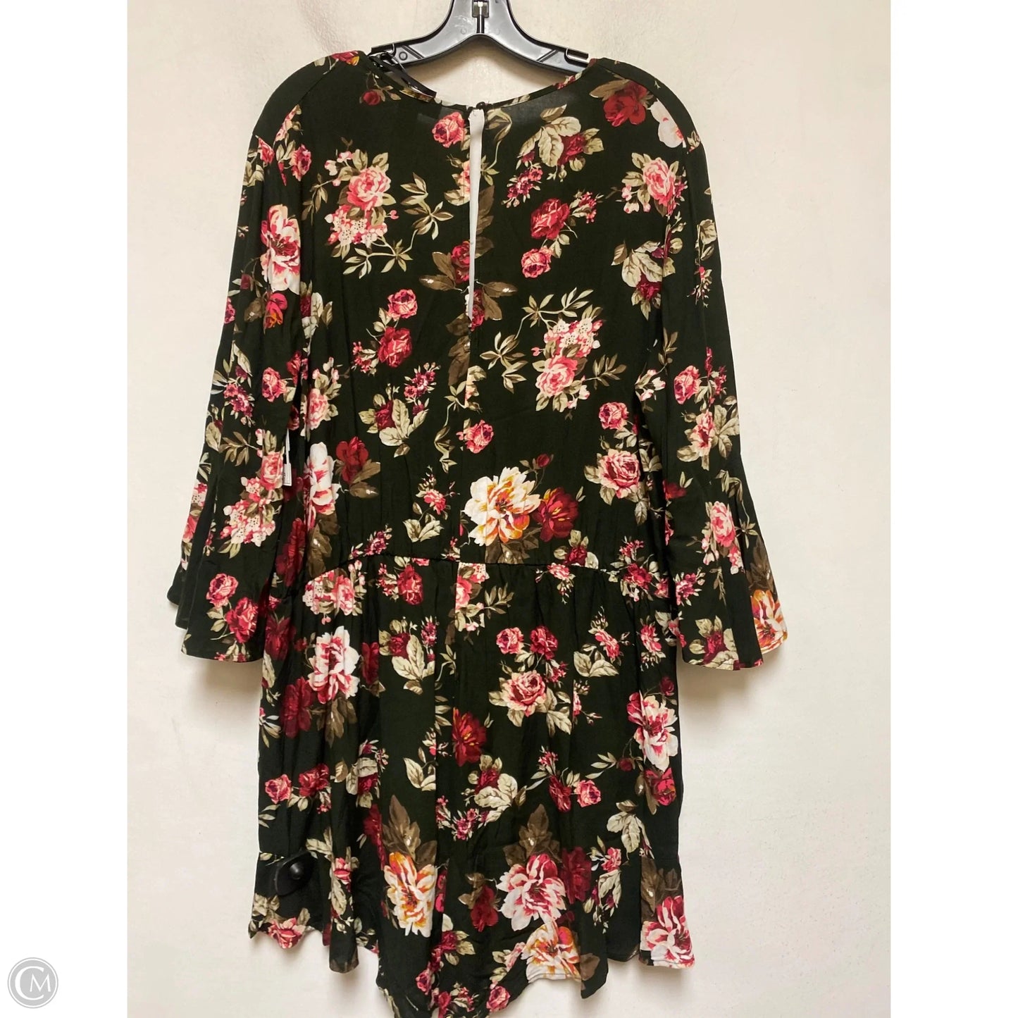 Romper By Forever 21 In Floral Print, Size: 3x