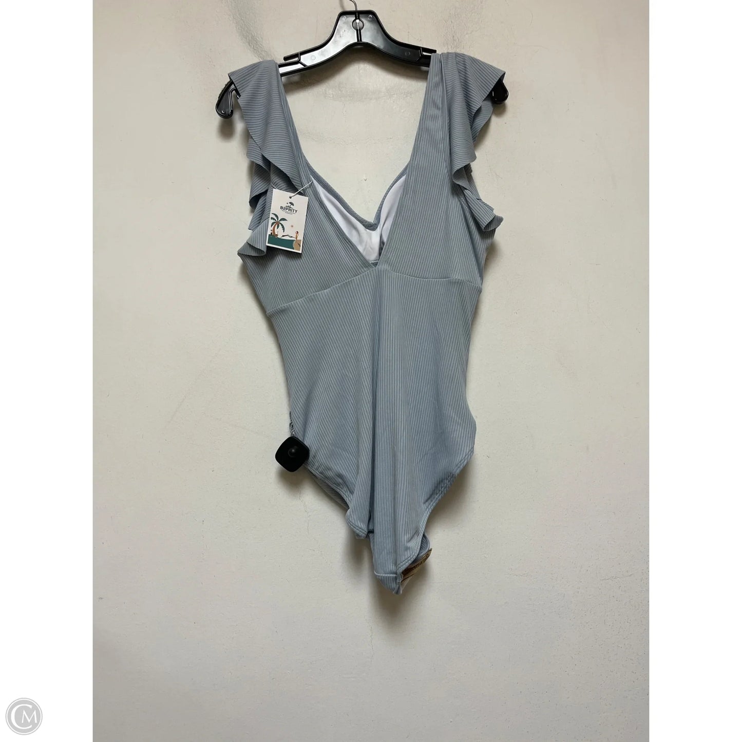 Swimsuit By Clothes Mentor In Blue, Size: L