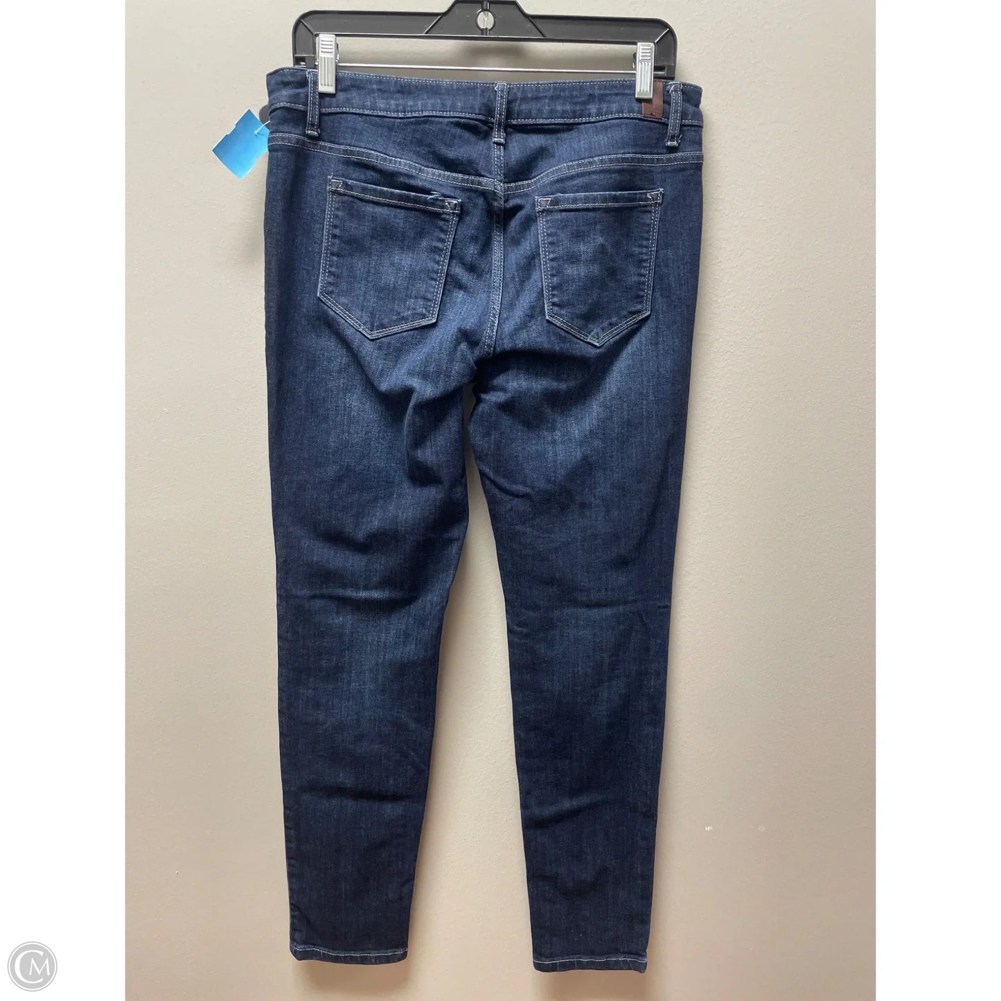 Jeans Skinny By Simply Vera In Blue Denim, Size: 8
