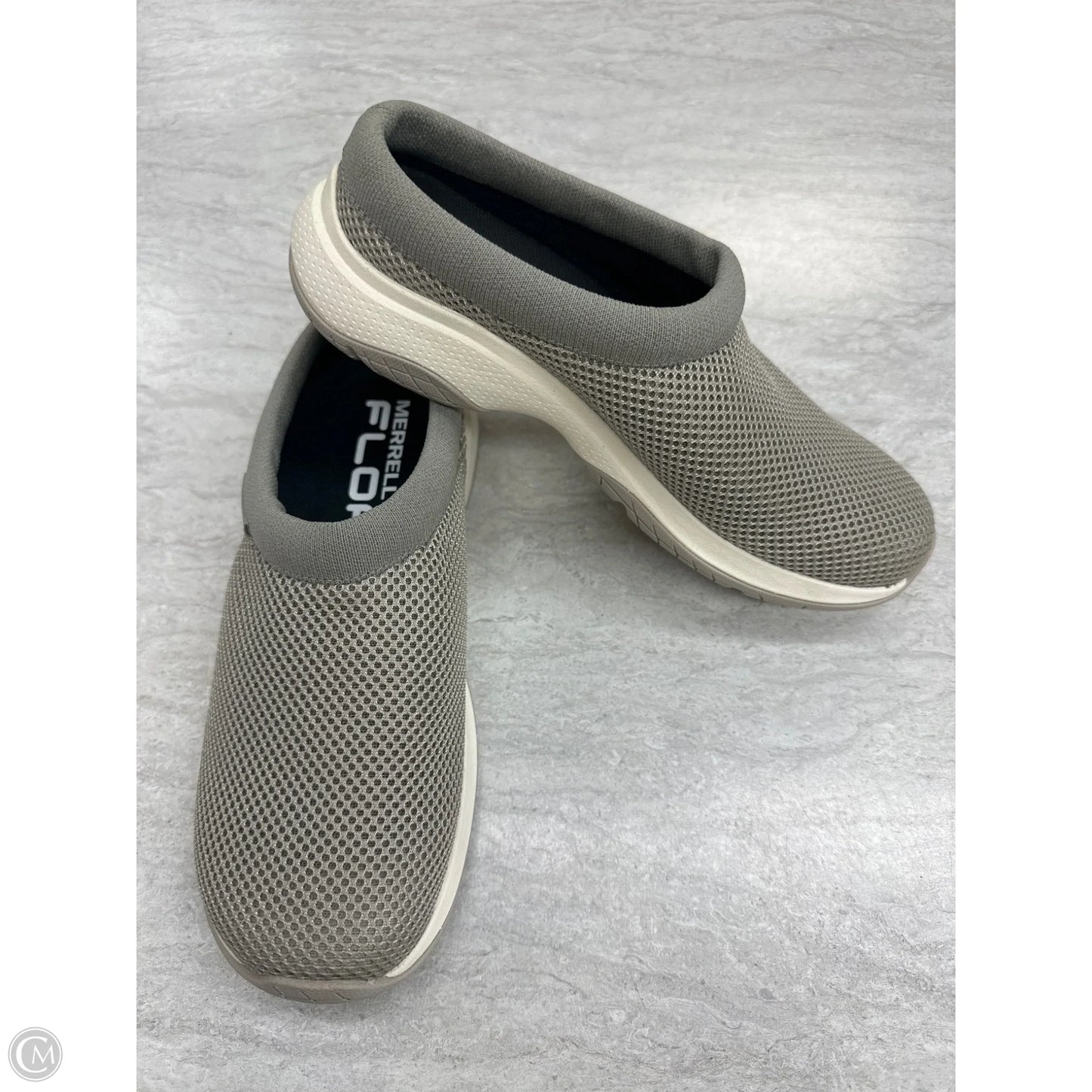 Shoes Flats By Merrell In Taupe, Size: 7