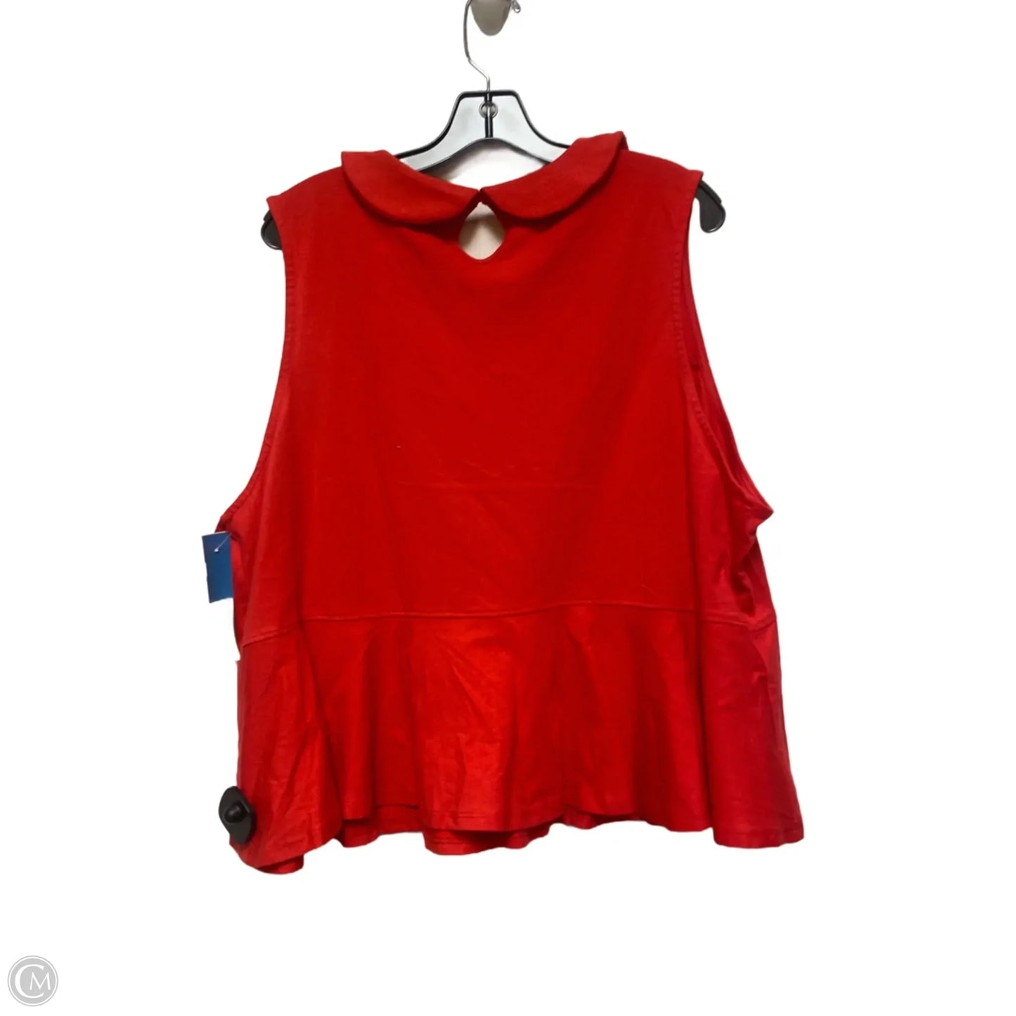 Top Sleeveless By Disney Store In Red, Size: 2x
