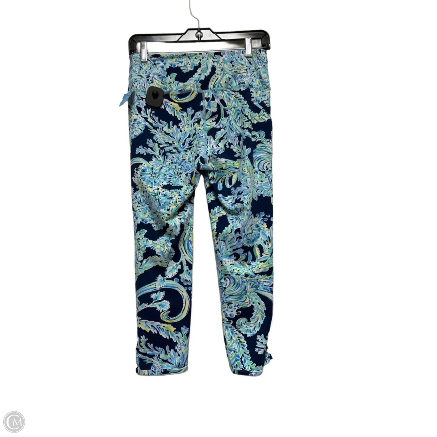 Pants Designer By Lilly Pulitzer In Blue & Green, Size: M