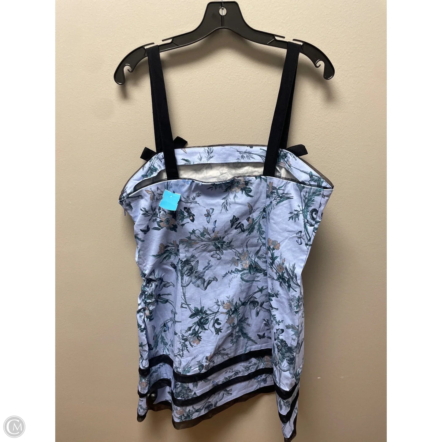 Dress Casual Short By Kimichi Blue In Floral Print, Size: Xl