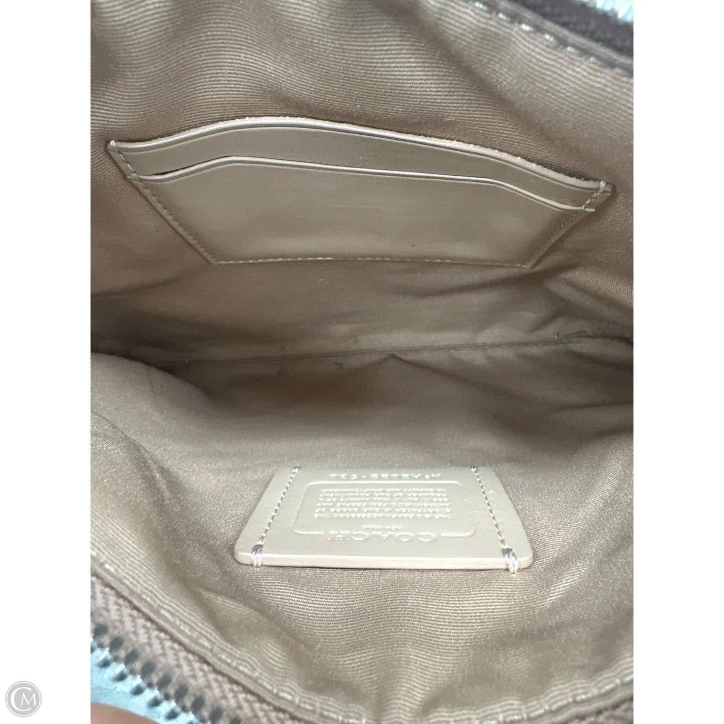 Wristlet Designer By Coach, Size: Medium