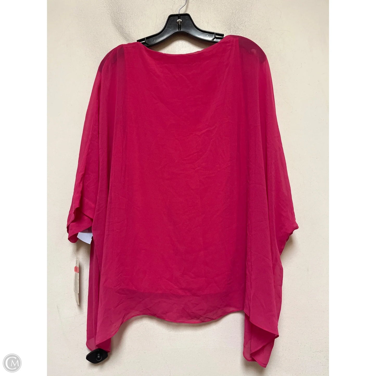 Top Short Sleeve By Alex Marie In Pink, Size: S