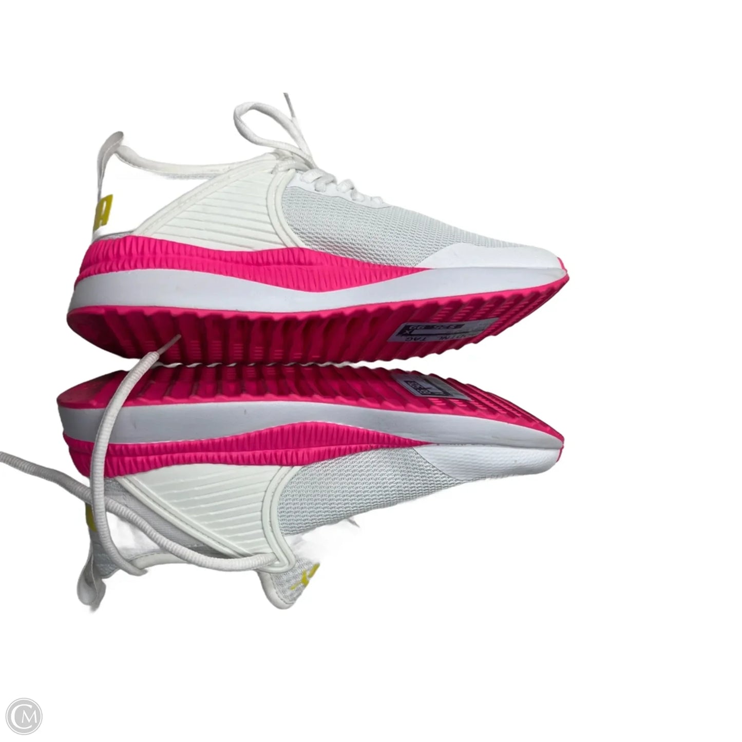 Shoes Athletic By Puma In Pink & White, Size: 7