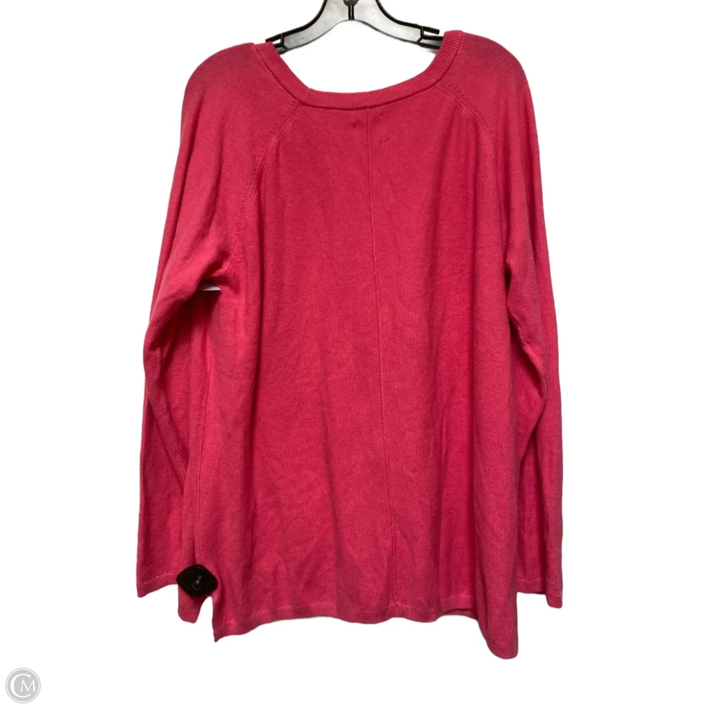Top Long Sleeve By Sonoma In Pink, Size: Xl