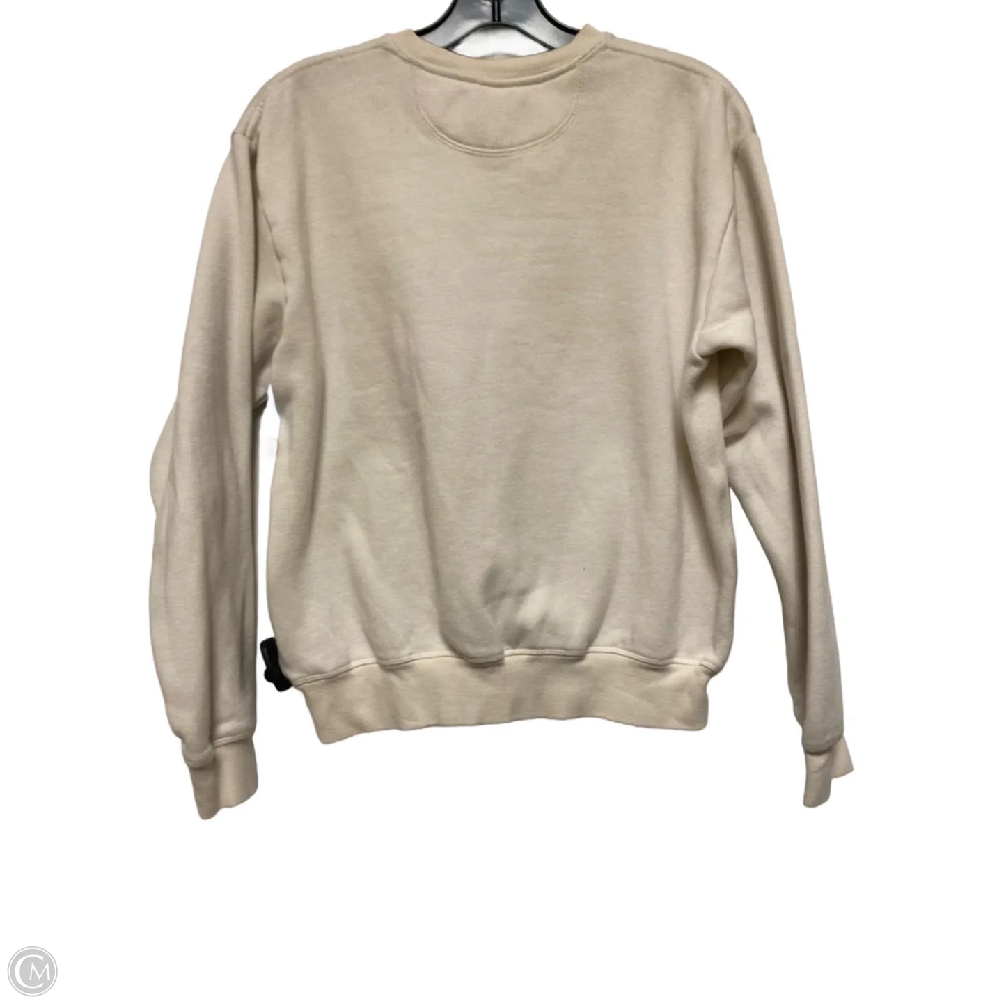 Sweatshirt Crewneck By Pink In Cream & Pink, Size: Xs