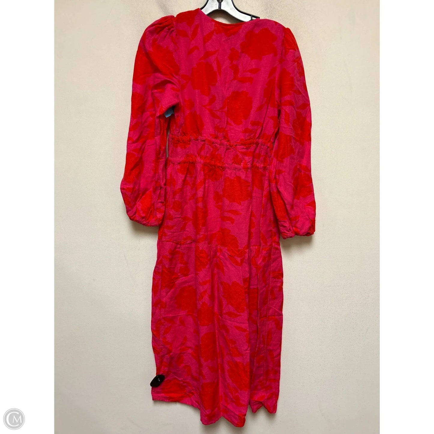 Dress Casual Midi By Target-designer In Pink & Red, Size: Xs