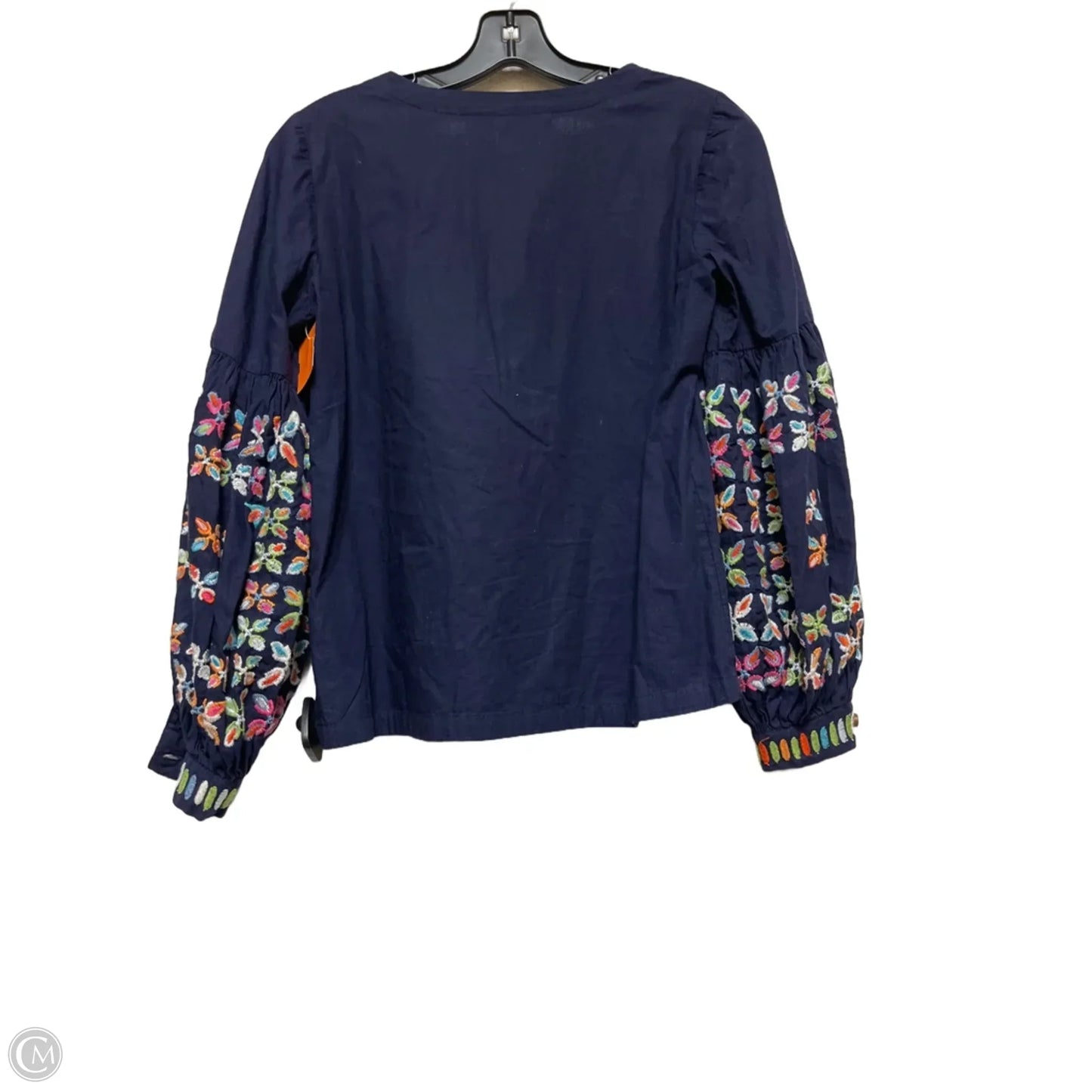 Top Long Sleeve By Maeve In Navy, Size: Xs