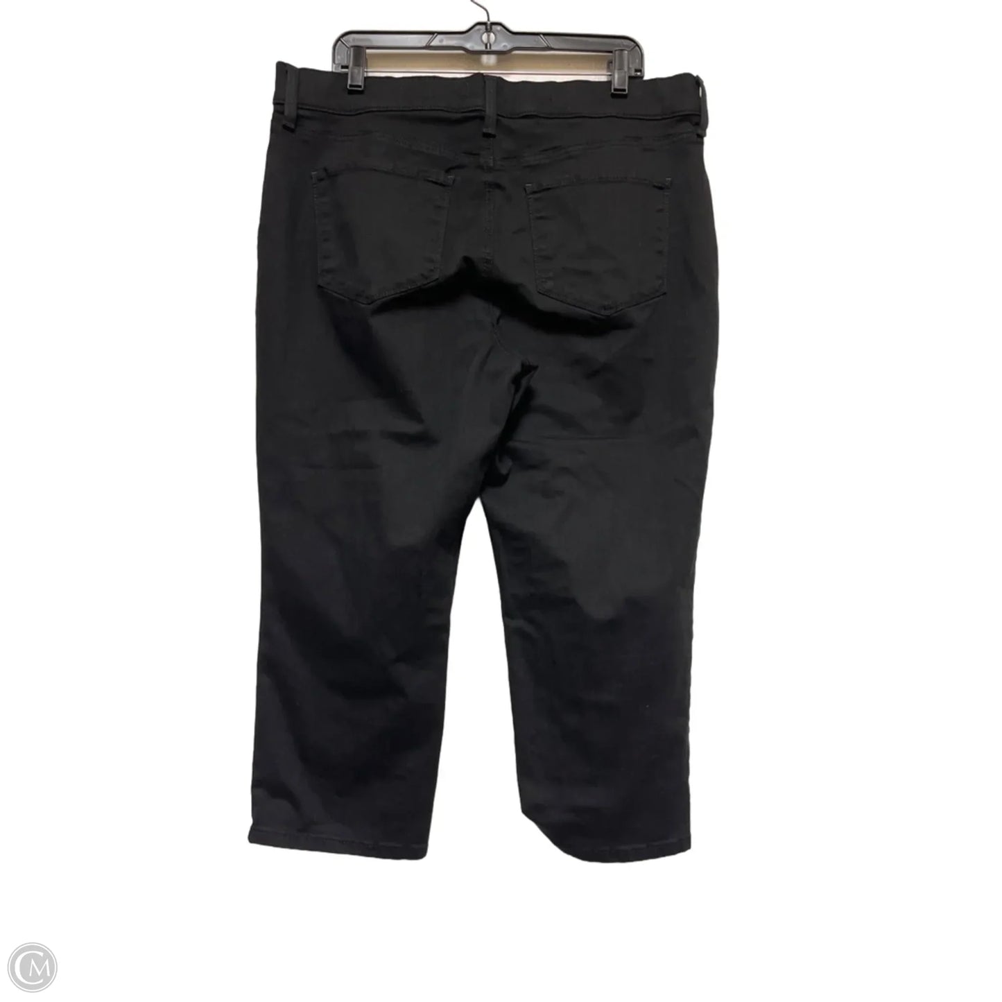 Jeans Cropped By Not Your Daughters Jeans In Black, Size: 14