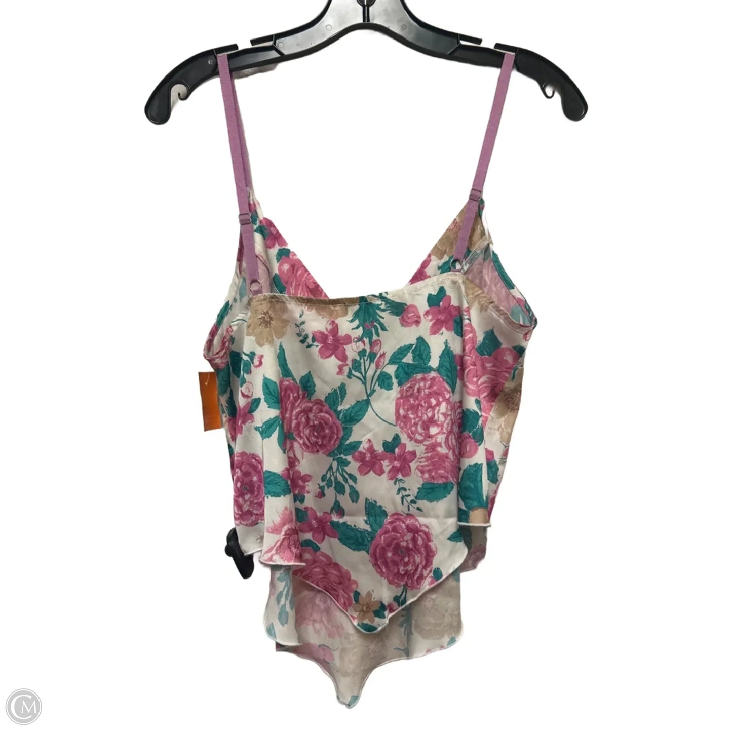 Tank Top By Free People In Floral Print, Size: S