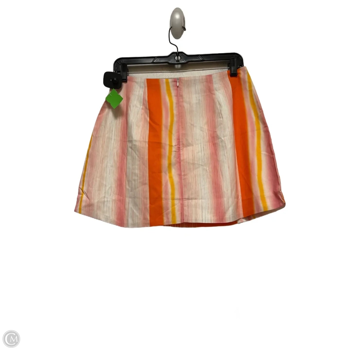 Skirt Mini & Short By Pink Lily In Orange & Pink, Size: M