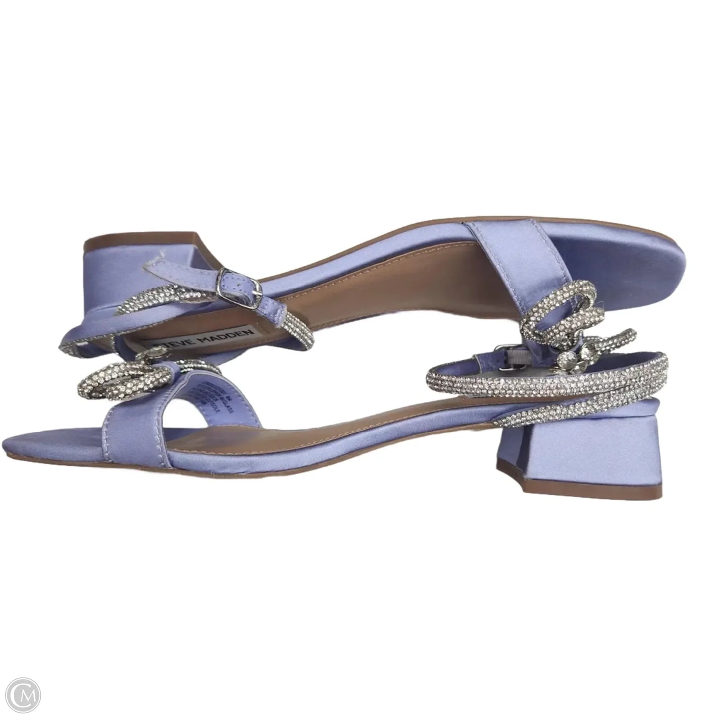 Shoes Heels Block By Steve Madden In Purple, Size: 8
