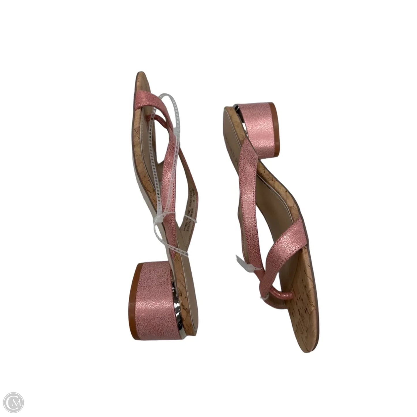 Sandals Heels Block By Donald Pliner In Pink, Size: 8