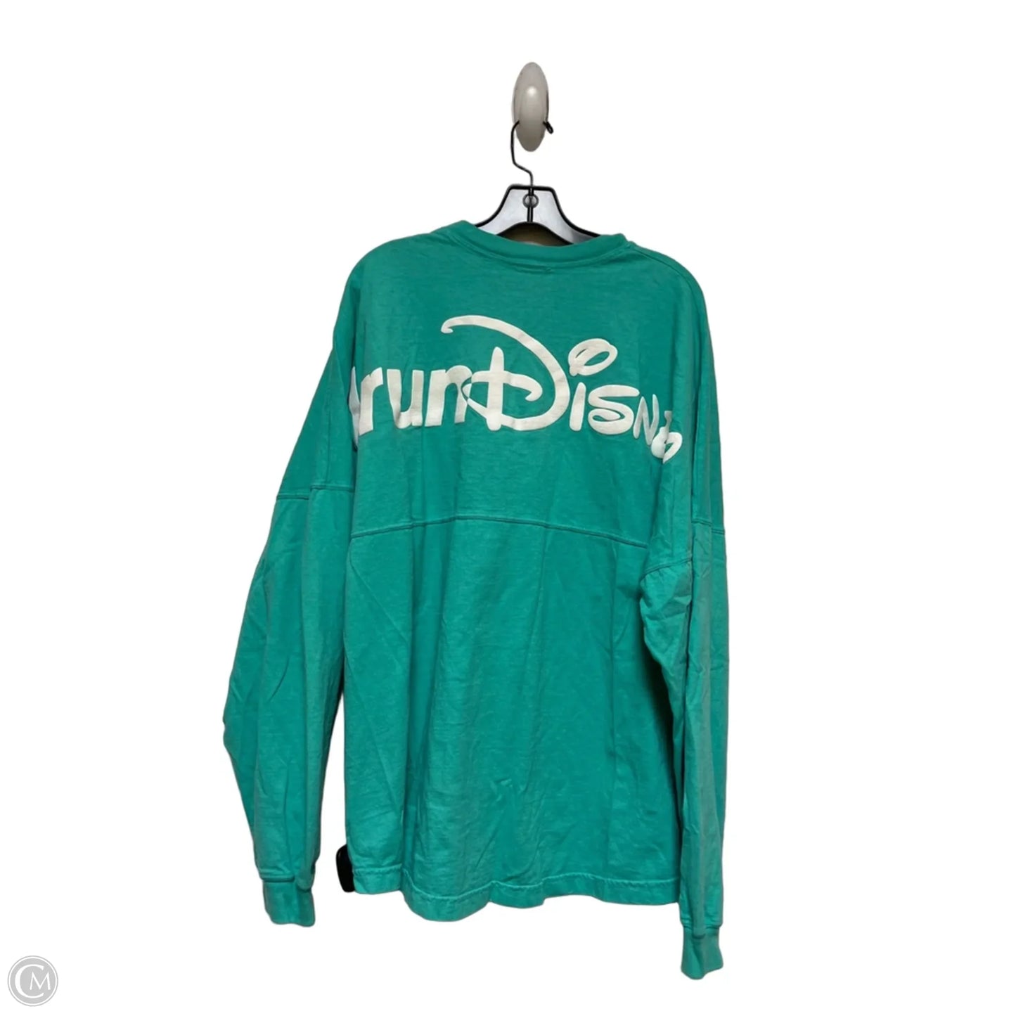 Top Long Sleeve By Disney Store In Teal, Size: Xl