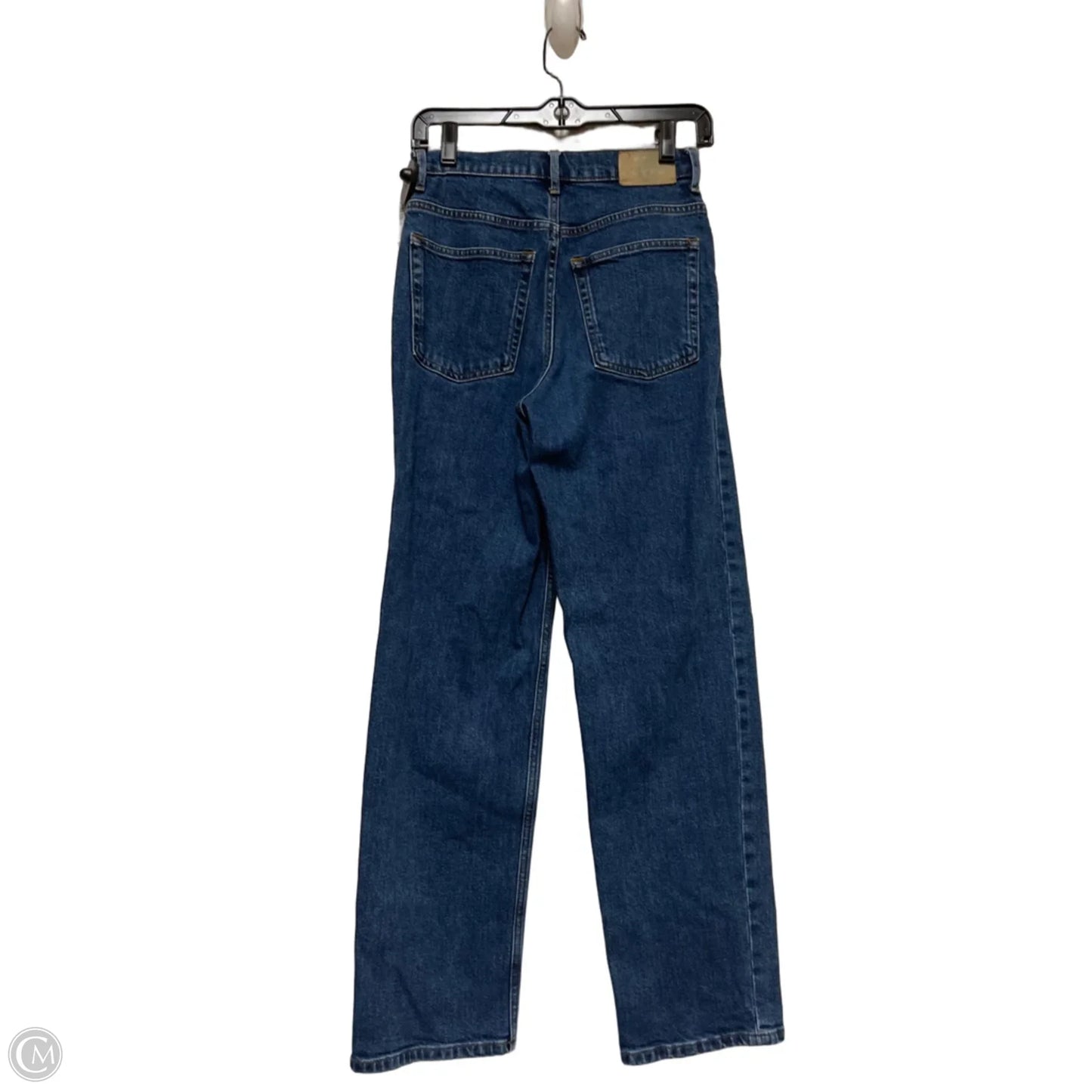 Jeans Straight By Everlane In Blue Denim, Size: 2