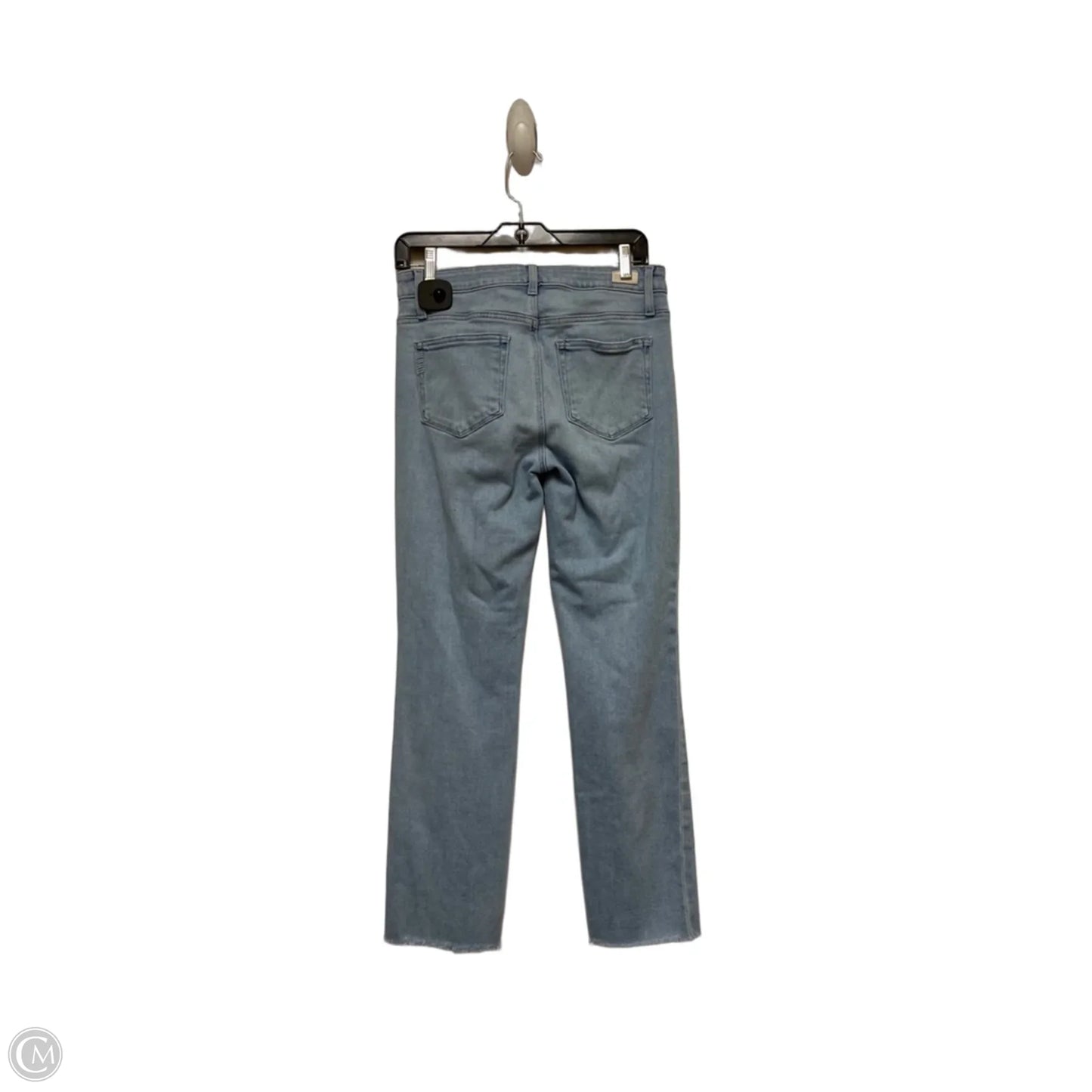 Jeans Straight By Paige In Blue Denim, Size: 6