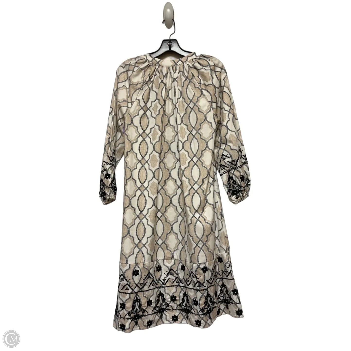 Dress Casual Short By Chicos In Black & Tan, Size: S