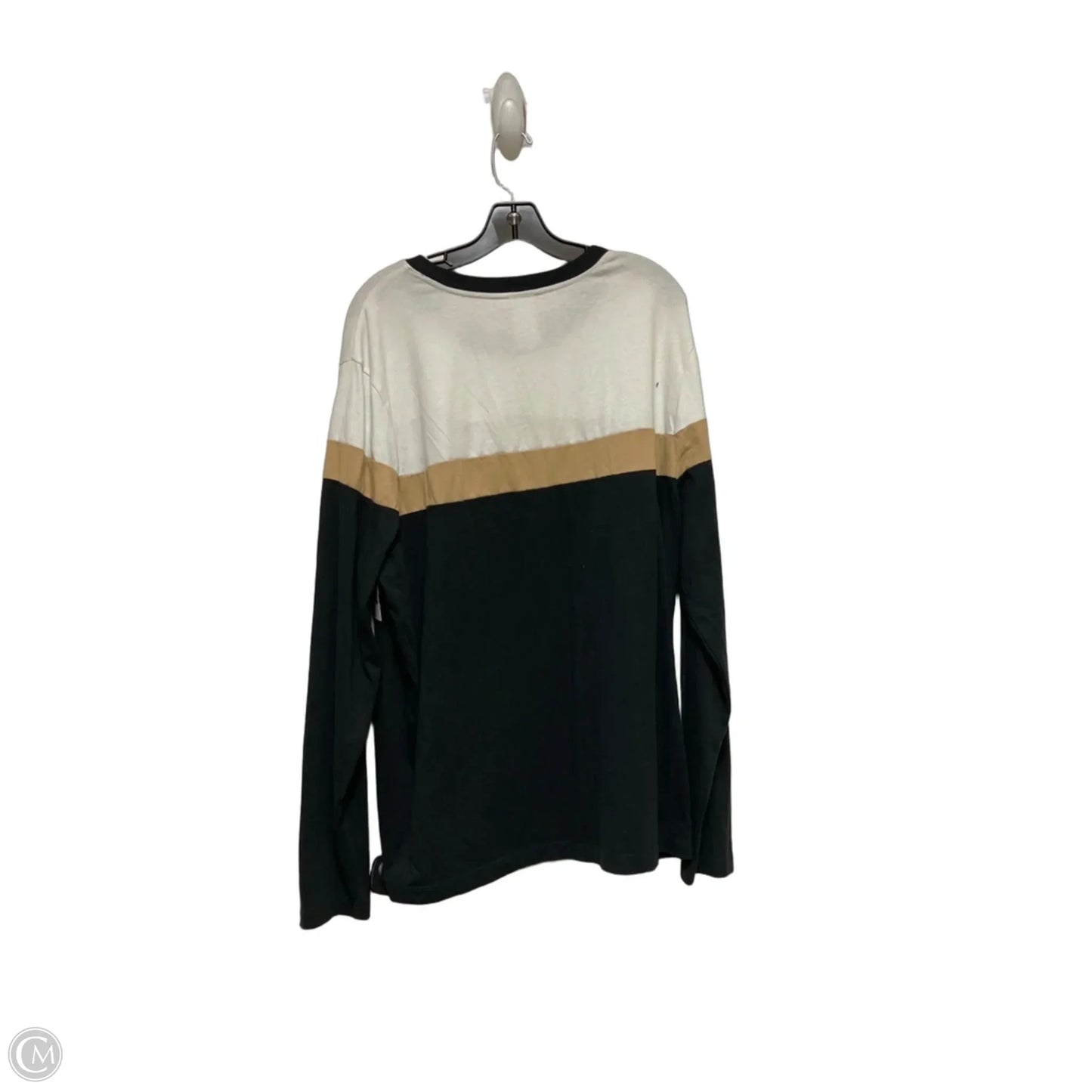 Top Long Sleeve By Disney Store In Striped Pattern, Size: Xl