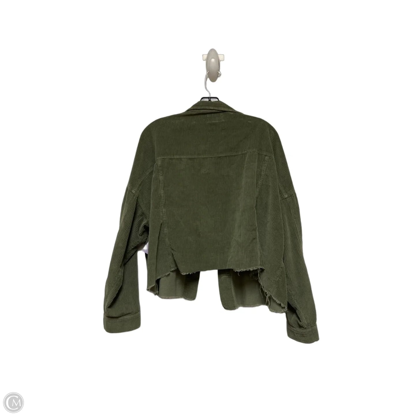 Top Long Sleeve By American Eagle In Green, Size: Xl