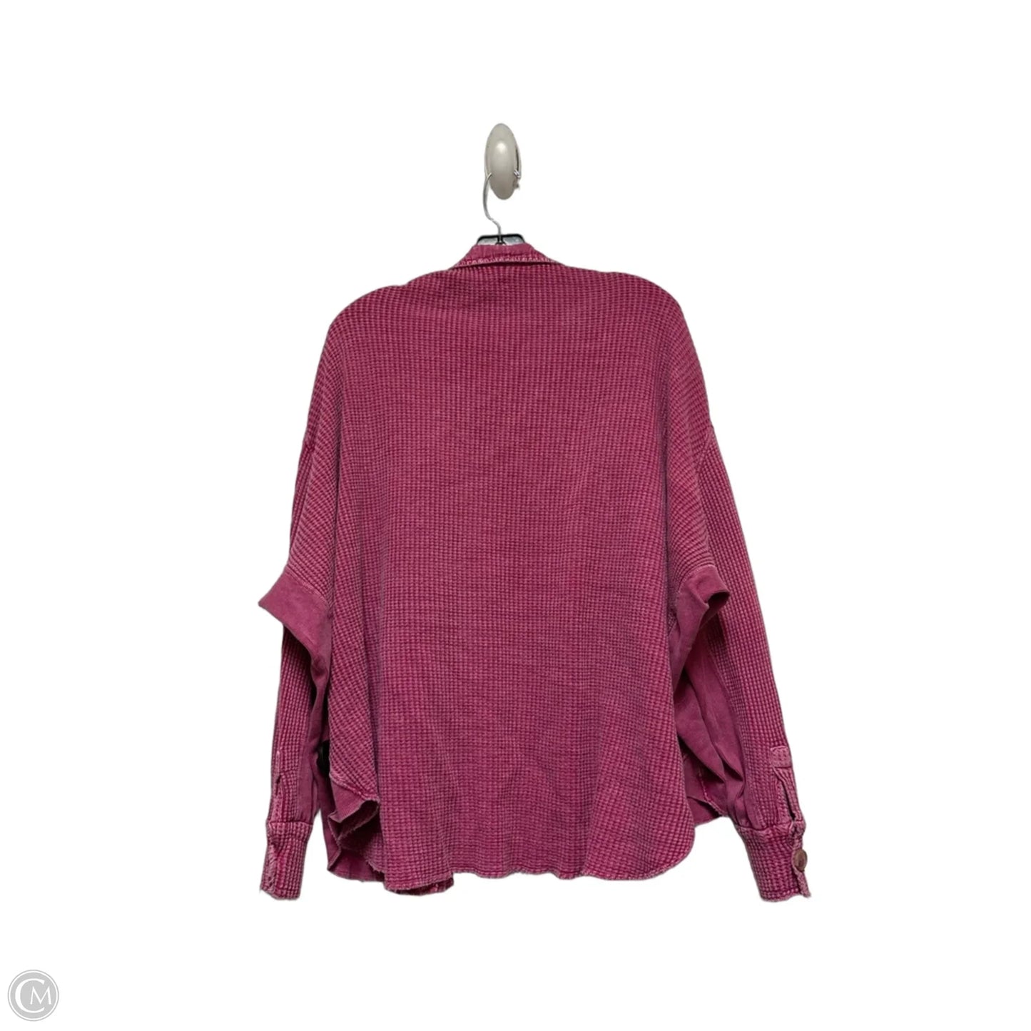 Top Long Sleeve By Free People In Purple, Size: M