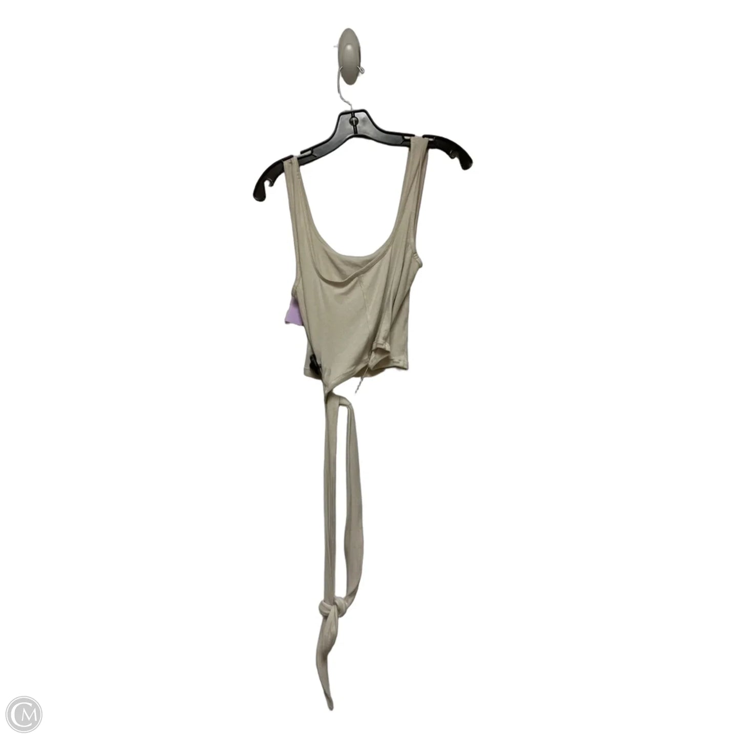 Athletic Tank Top By Lululemon In Tan, Size: M
