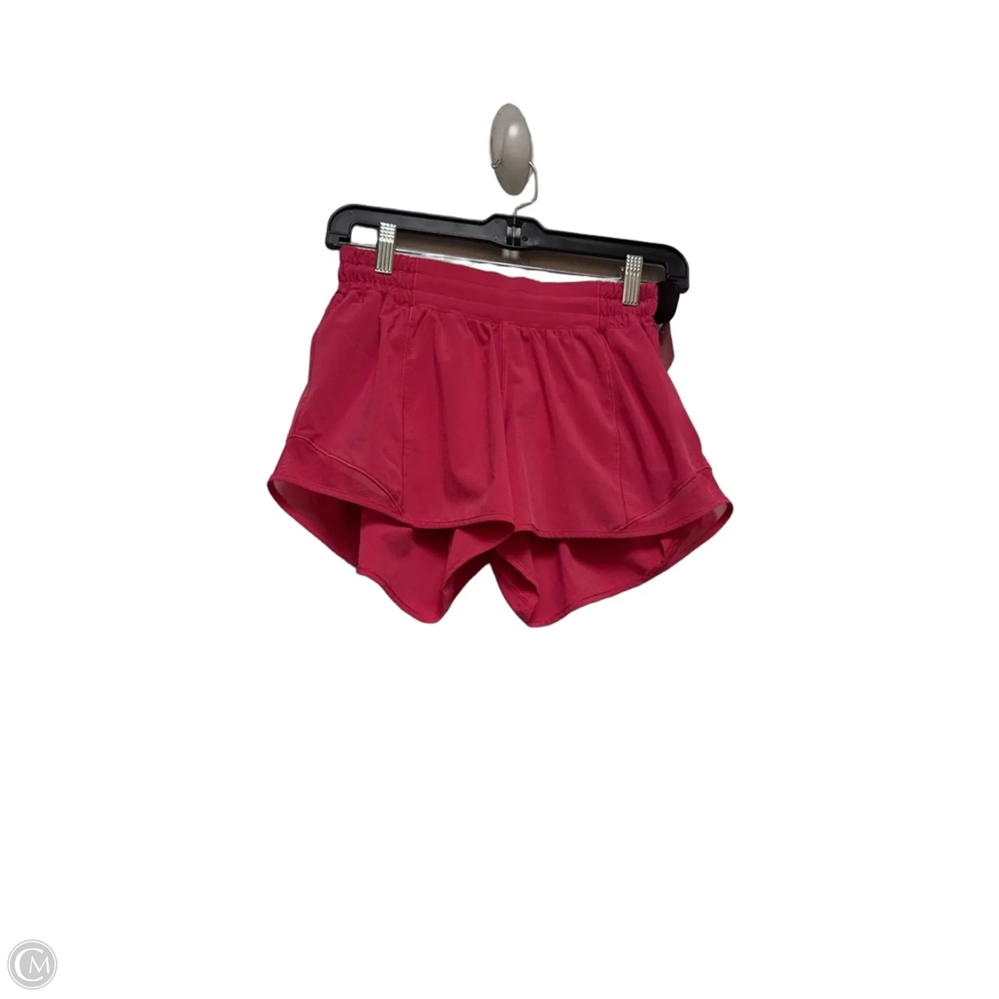 Athletic Shorts By Lululemon In Pink, Size: 6