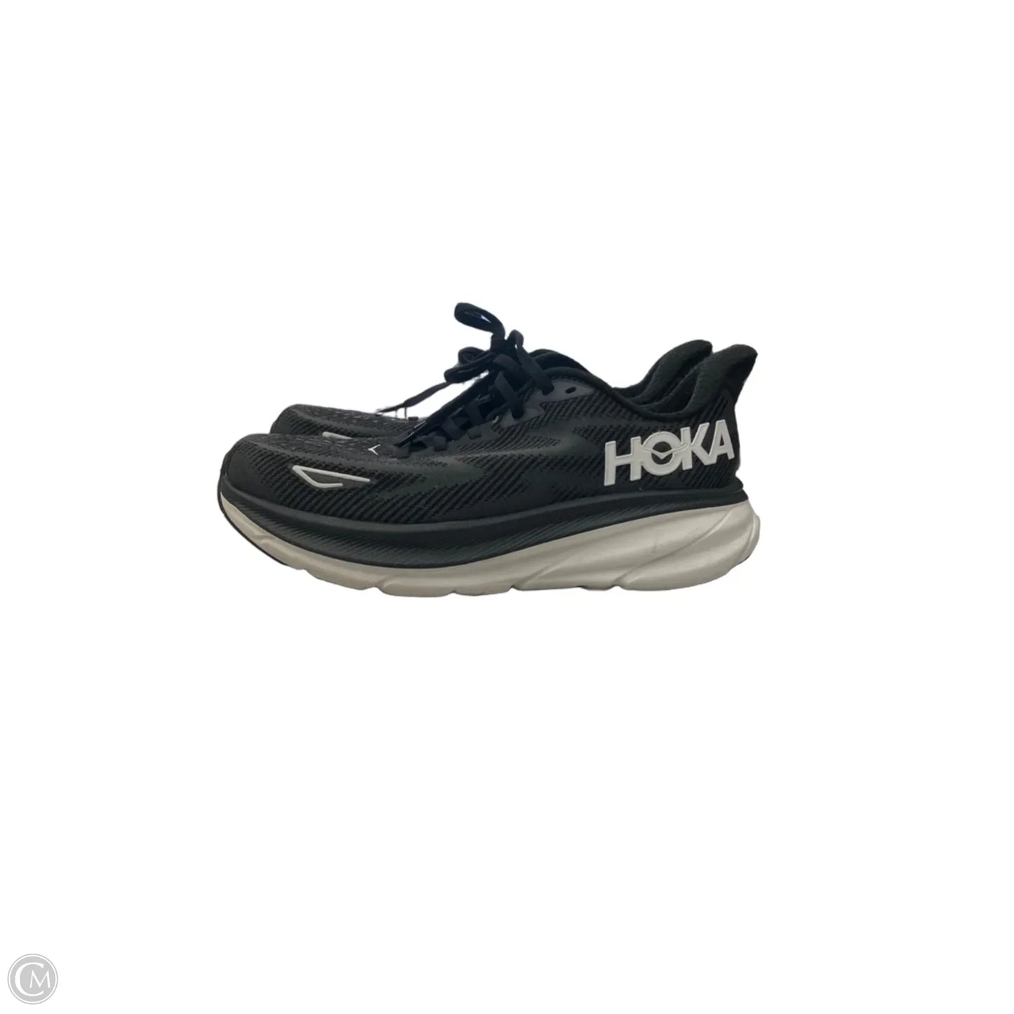 Shoes Athletic By Hoka In Black & Grey, Size: 8
