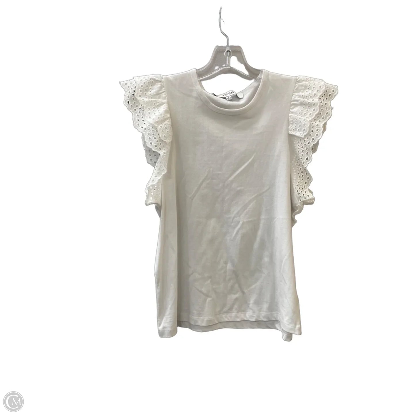 Top Sleeveless By Joes Joes In White, Size: M