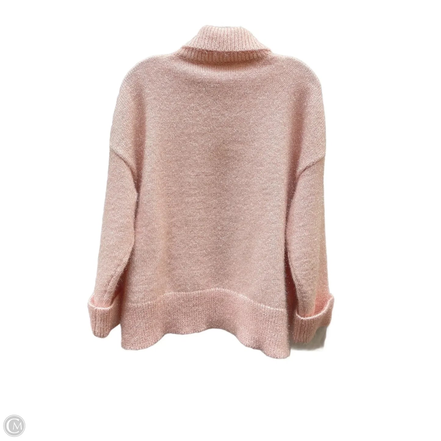 Sweater Cardigan Designer By Kate Spade In Pink, Size: L