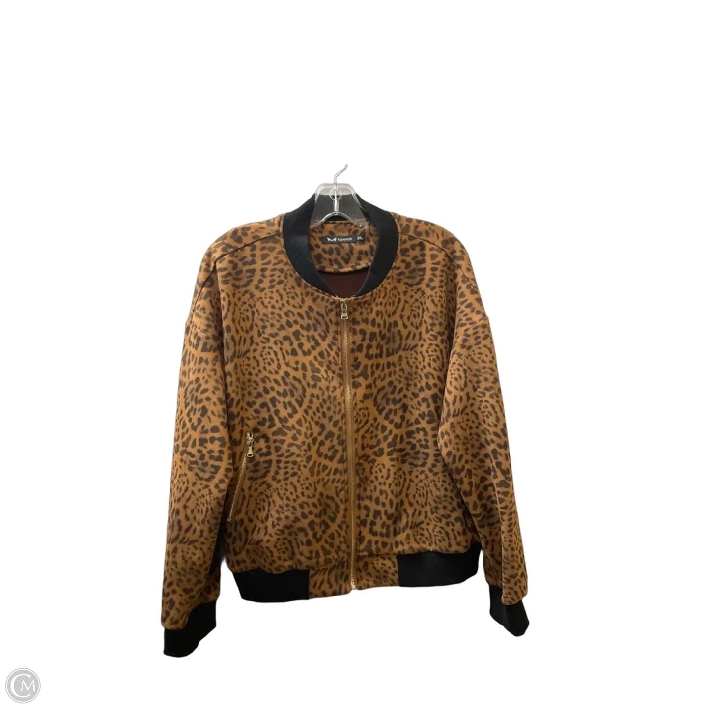 Jacket Other By Apperloth In Animal Print, Size: Xl