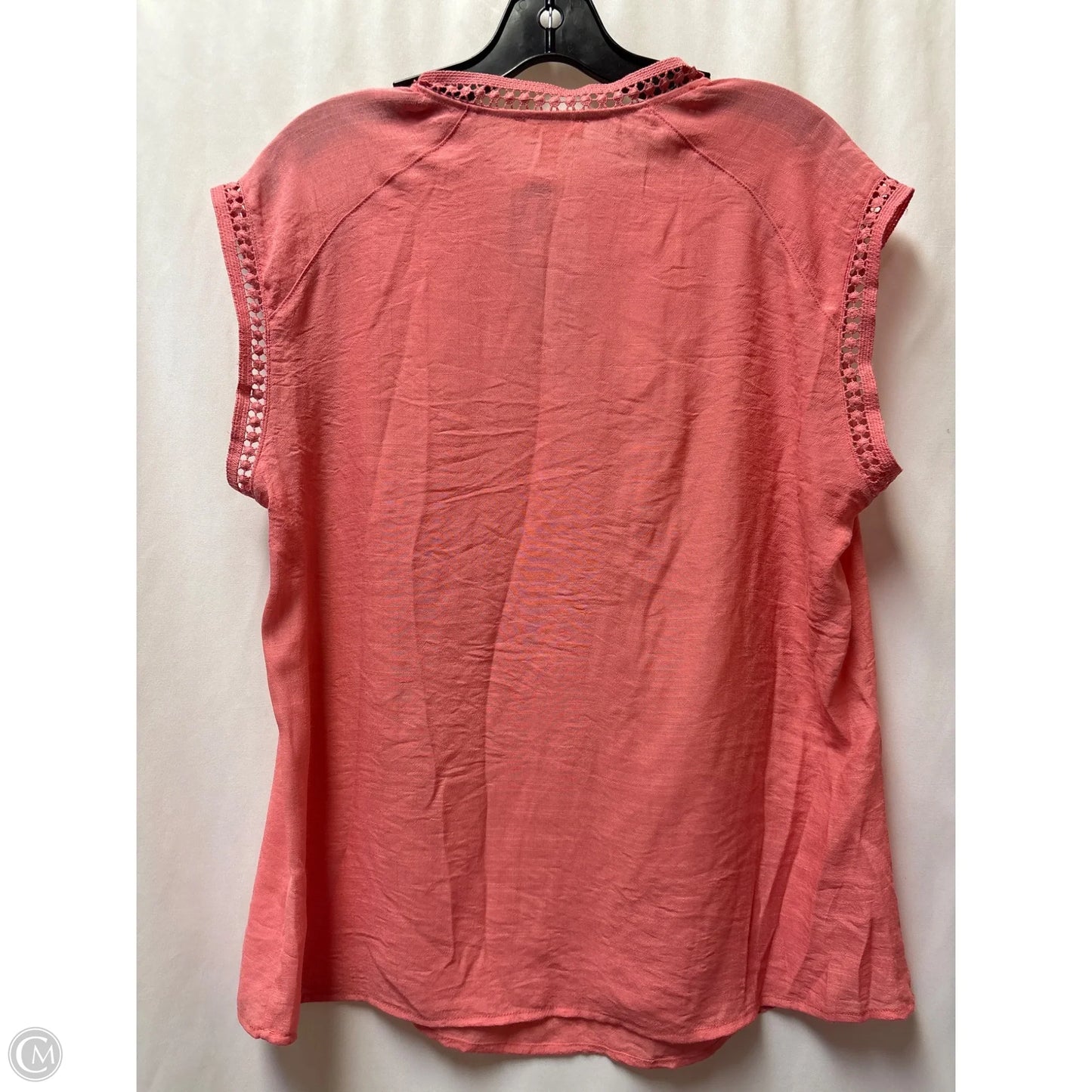 Top Sleeveless By Clothes Mentor In Pink, Size: M