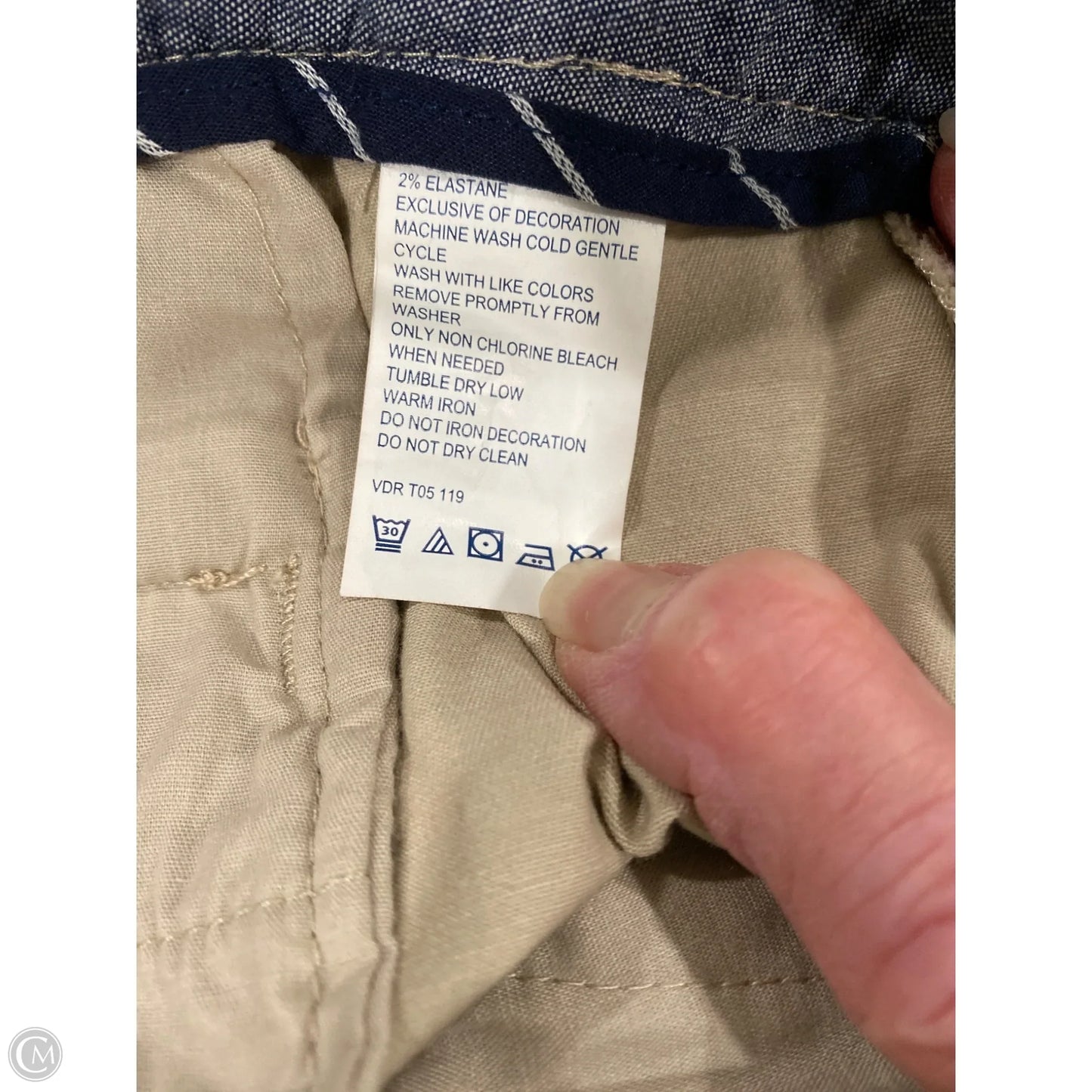 Shorts By Nautica In Tan, Size: 12