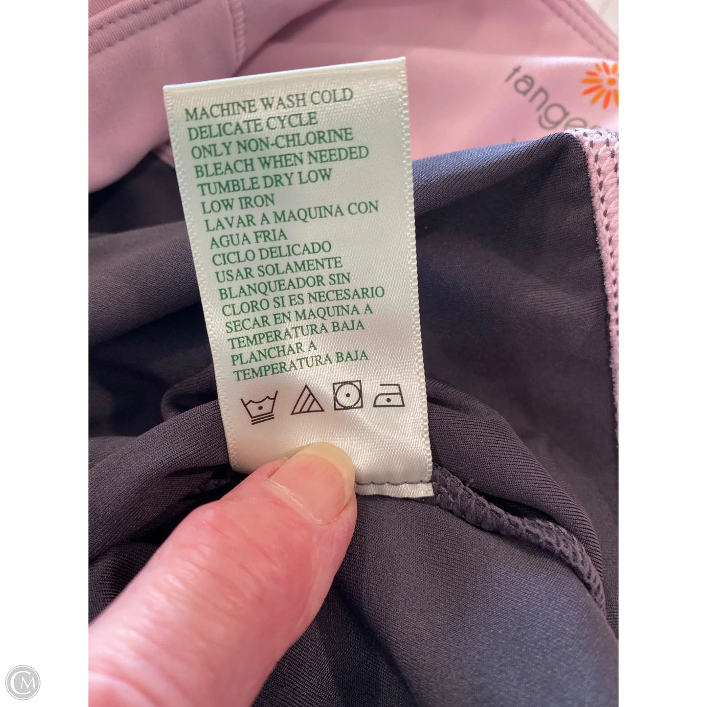 Athletic Leggings By Tangerine In Pink, Size: Xl