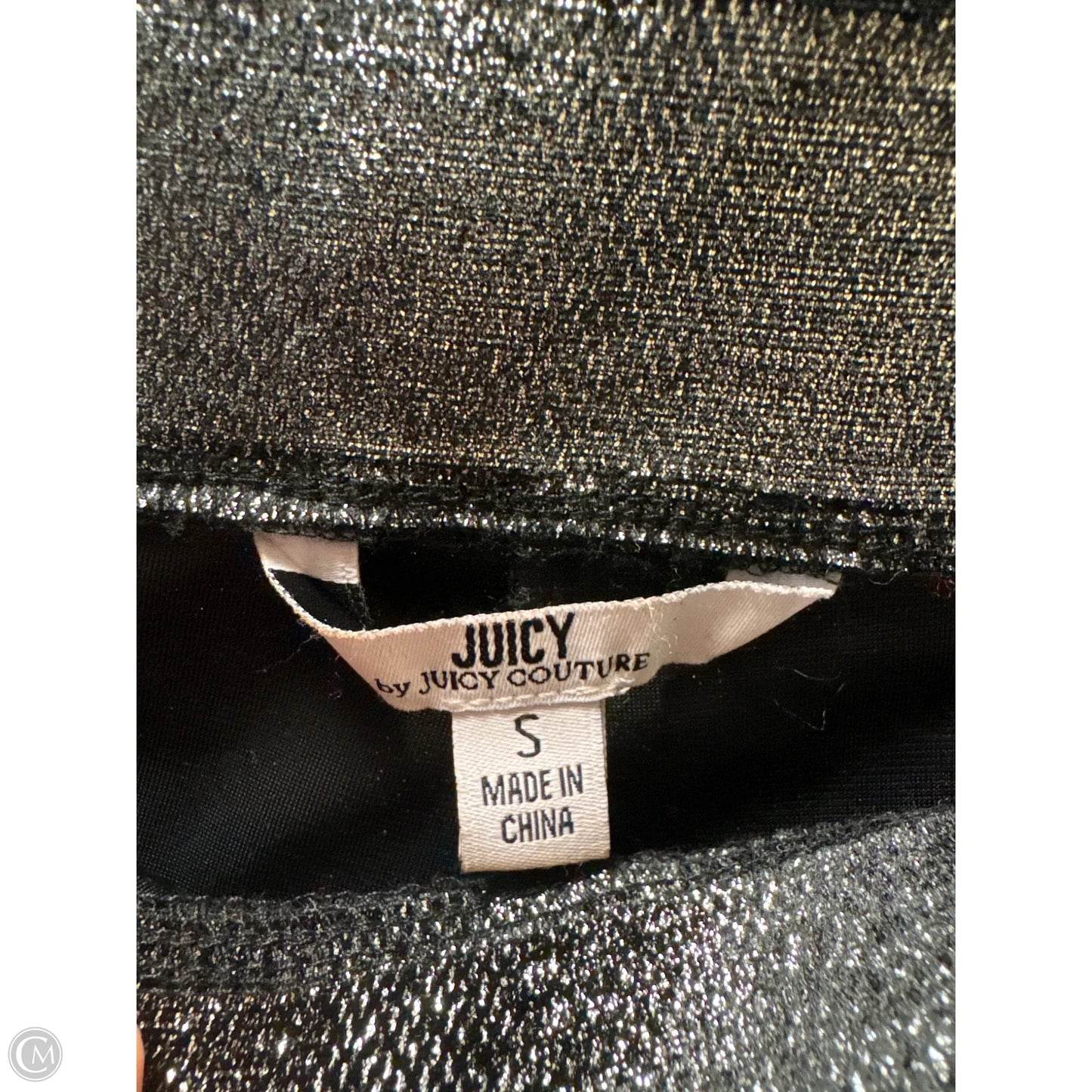 Pants Lounge By Juicy Couture In Silver, Size: S