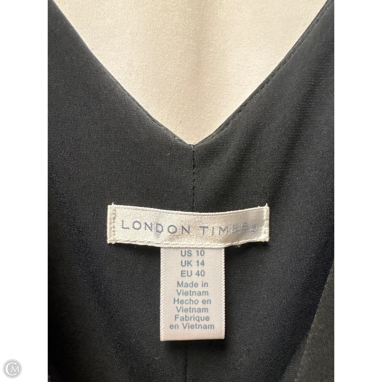 Dress Casual Maxi By London Times In Multi-colored, Size: M