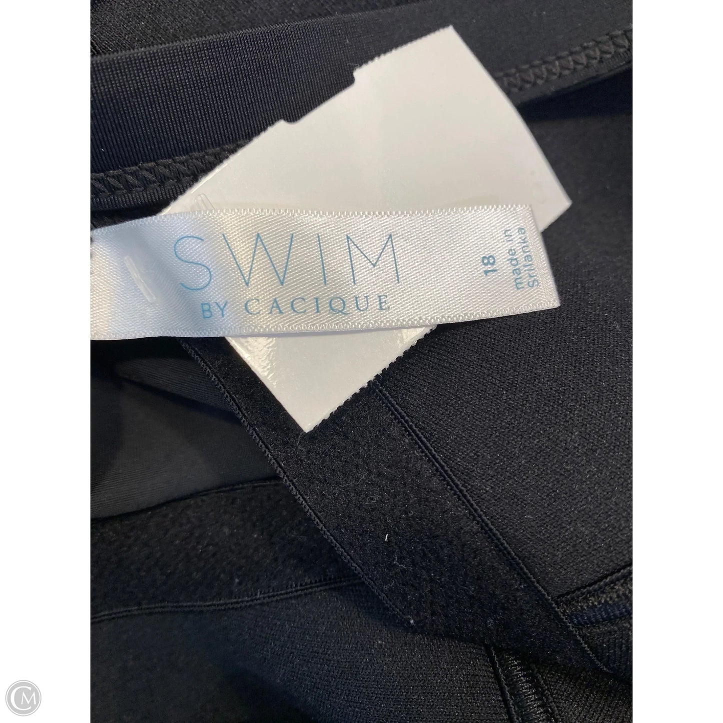 Swimsuit Top By Cache In Blue, Size: 18