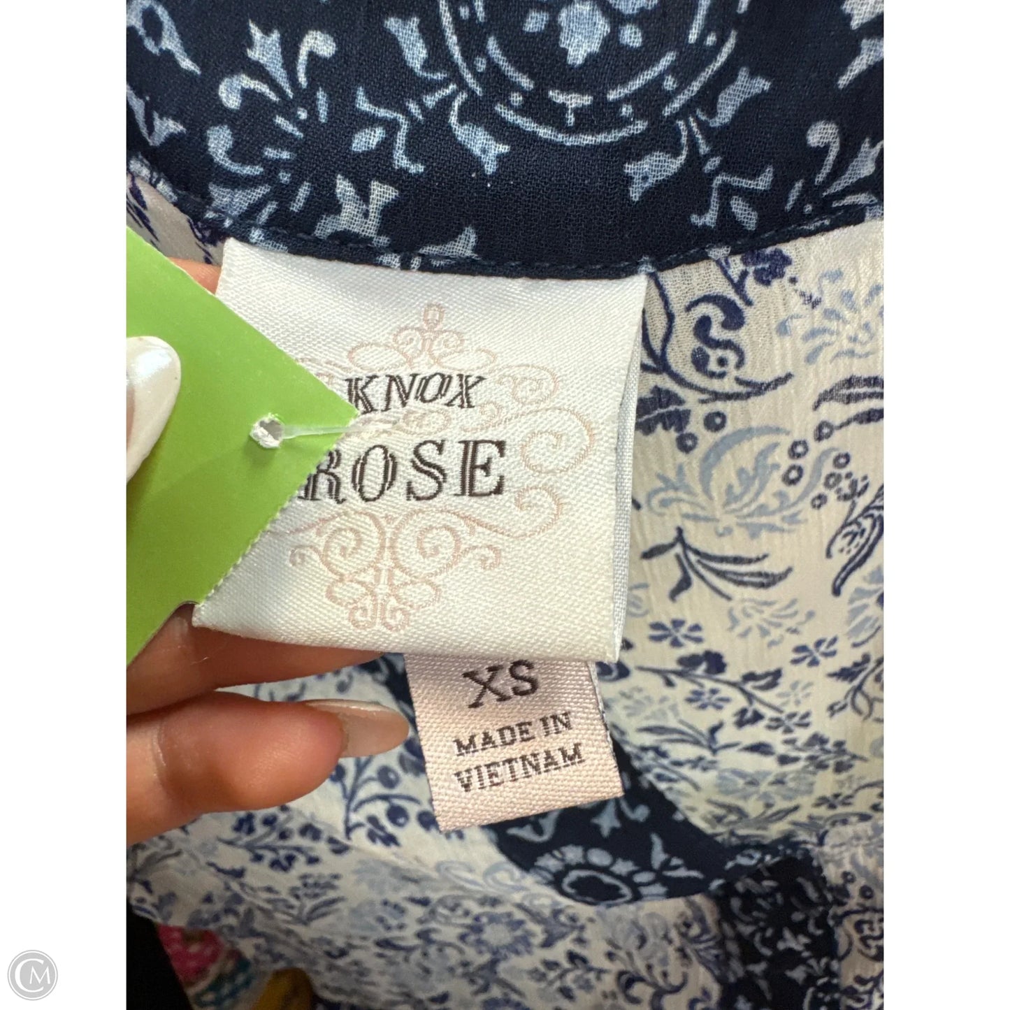 Dress Casual Midi By Knox Rose In Navy, Size: Xs