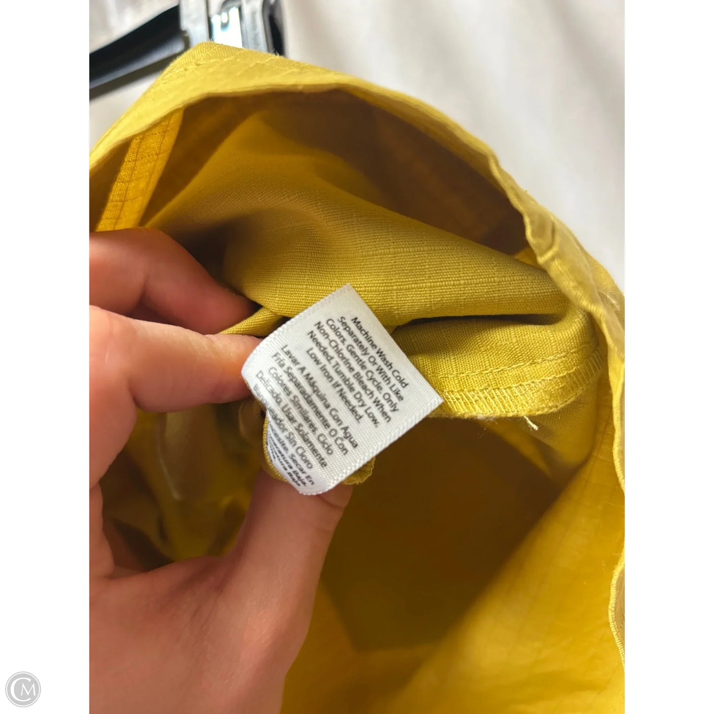 Shorts By Time And Tru In Yellow, Size: S