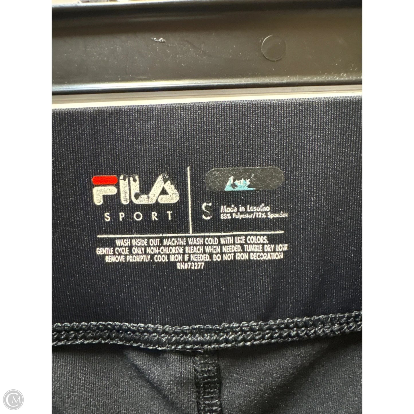 Athletic Capris By Fila In Black, Size: S