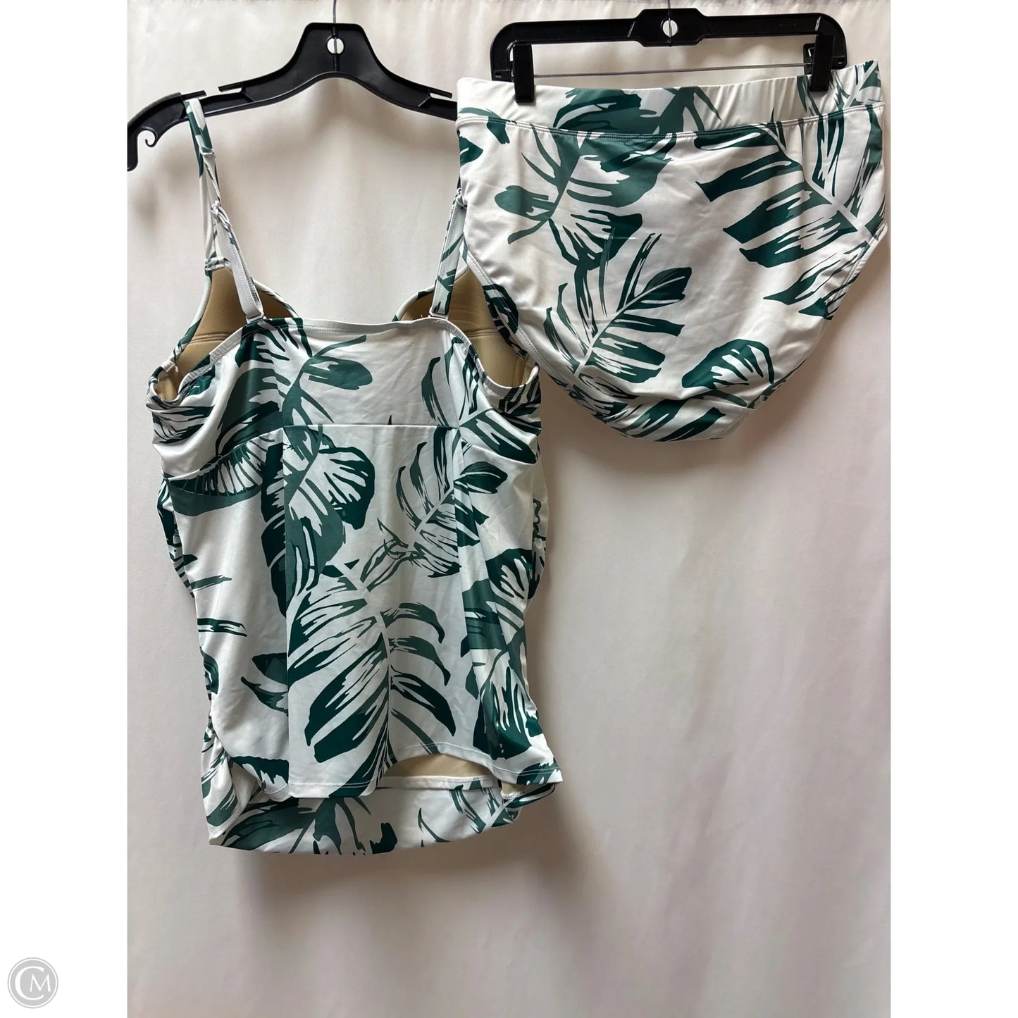 Swimsuit 2pc By Cacique In Green, Size: L
