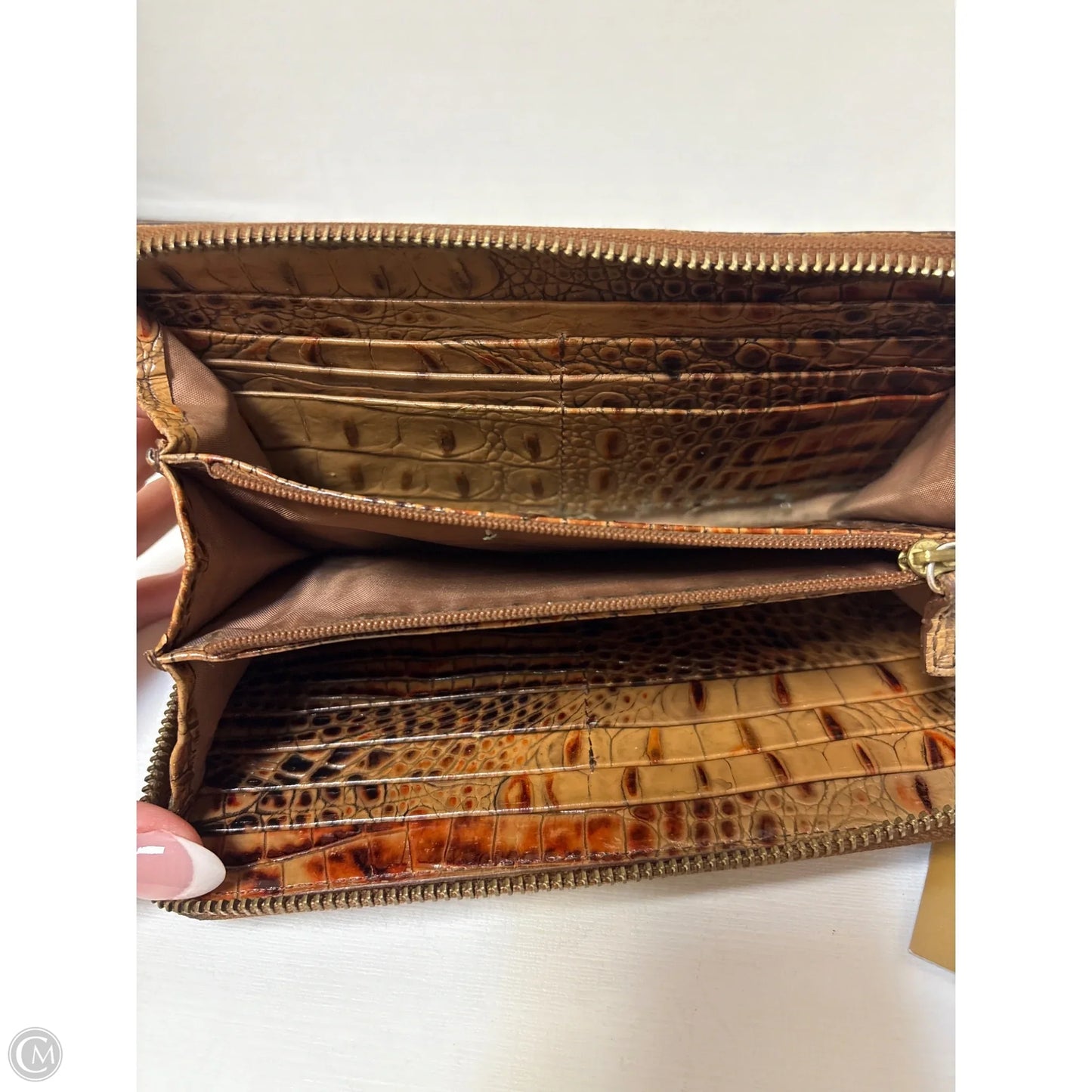 Wallet Designer By Brahmin, Size: Large