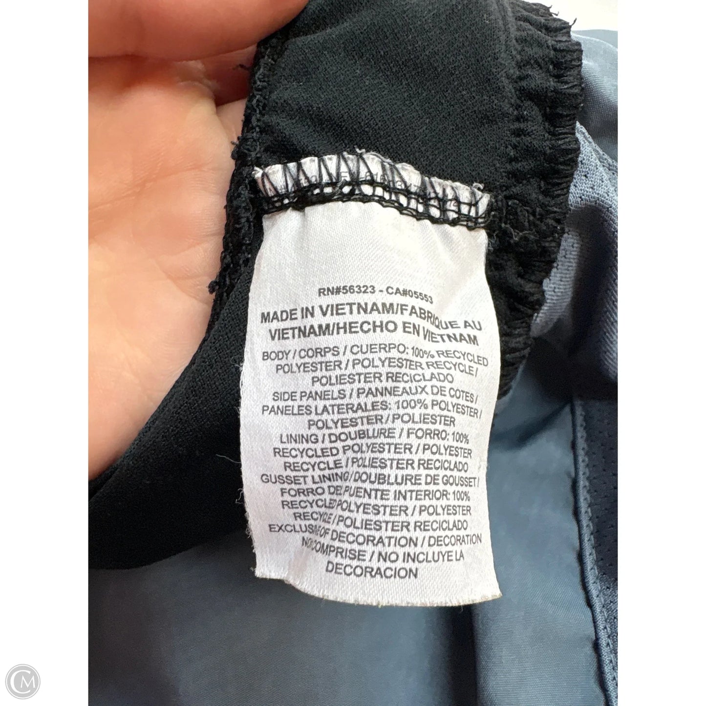 Athletic Shorts By Nike In Grey, Size: S