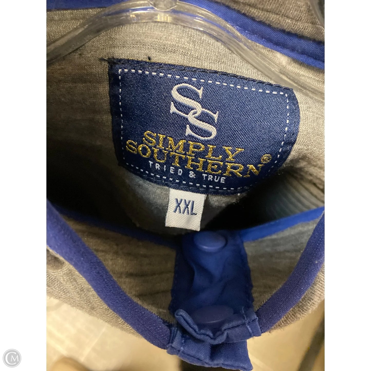 Jacket Other By Simply Southern In Grey, Size: Xxl