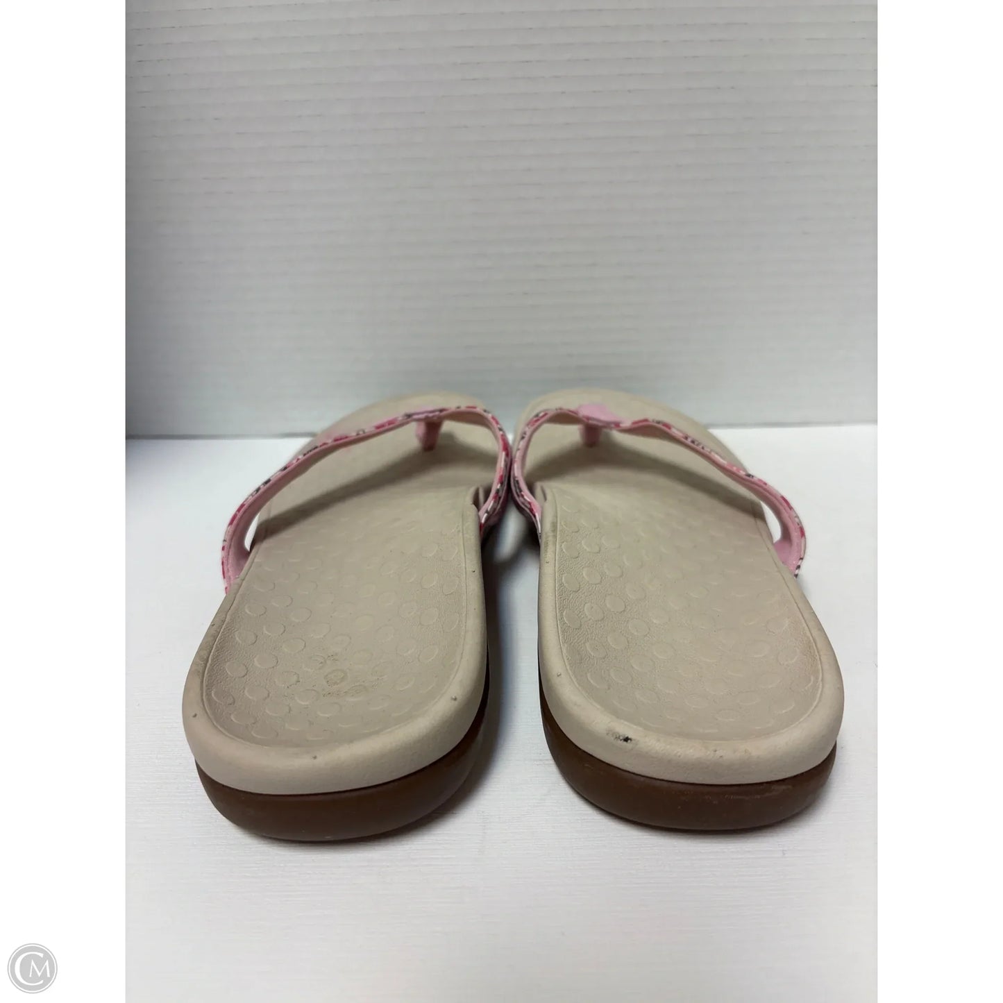 Sandals Flip Flops By Vionic In Pink, Size: 8