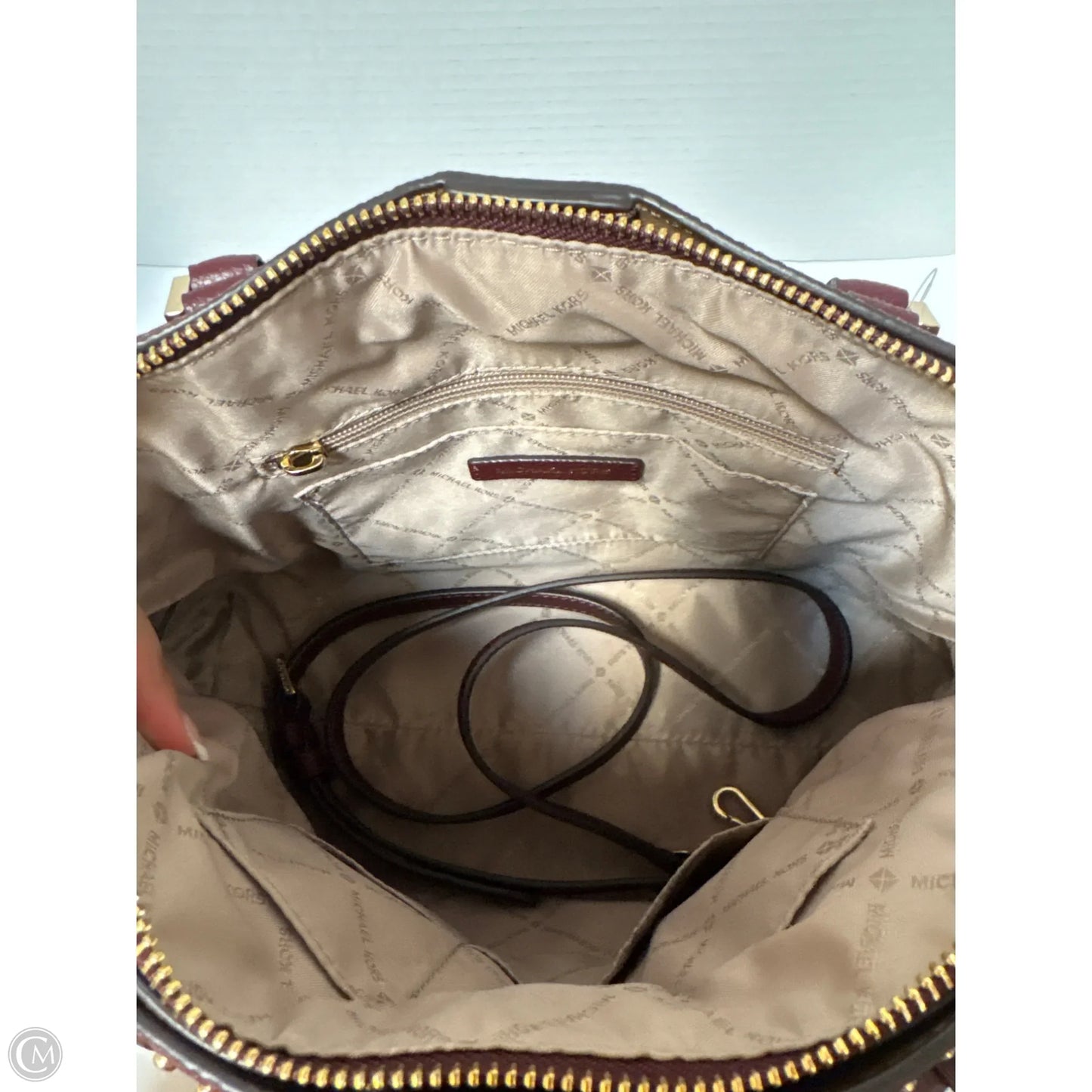 Crossbody Designer By Michael Kors, Size: Large